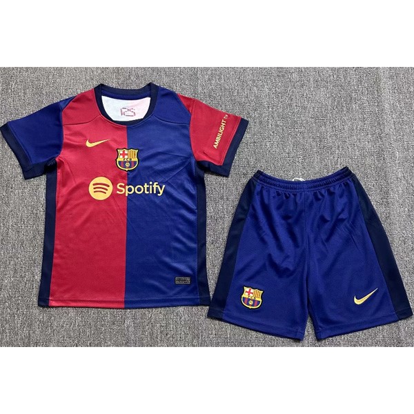 Camiseta Barcelona 1ª All Sponsors Niño 2024-2025